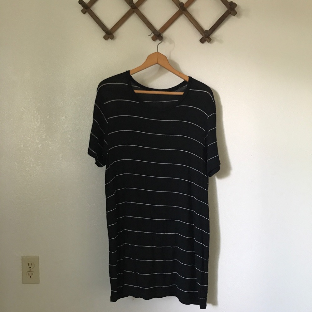 Brandy Melville Striped TShirt Dress